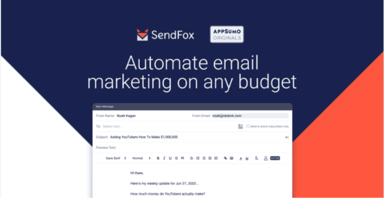 SendFox Review 2024 - The Best Email Marketing Software