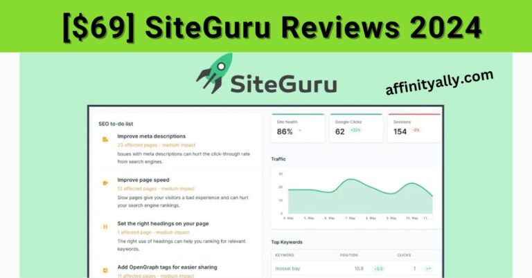 [$69] SiteGuru Reviews 2024 🎉 Best AppSumo Lifetime Deal SEO Audit Tool!