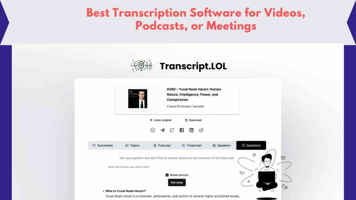 Transcript Software Review