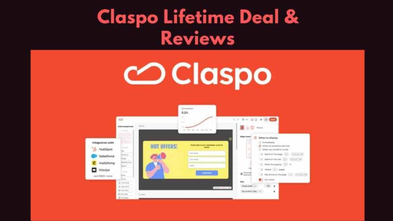 Claspo Lifetime Deal & Reviews