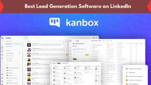 Kanbox Reviews lead generation software interface