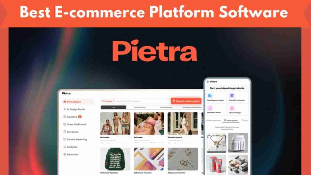 Pietra Lifetime Deal E-commerce Platform Software