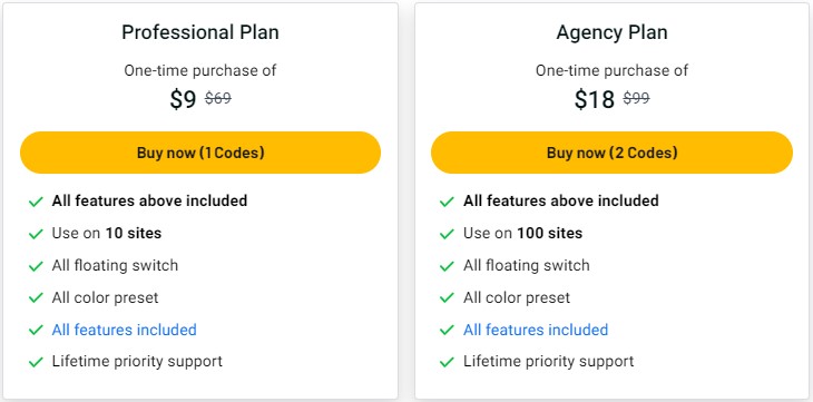 DarkMySite-WordPress Dark Mode Plugin Lifetime Deal