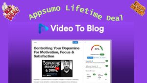 Video To Blog Lifetime Software: Convert YouTube Videos into SEO Blog Articles