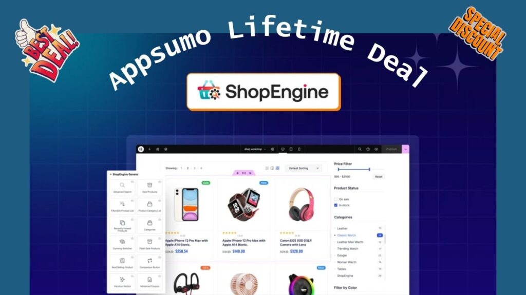 Build a WooCommerce Site with this ShopEngine WooCommerce Plugin