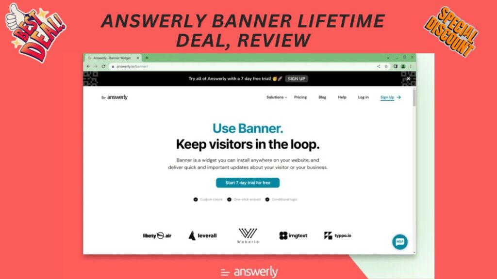 Answerly Lifetime Deal: Ai-Powered Customer Support Revolution