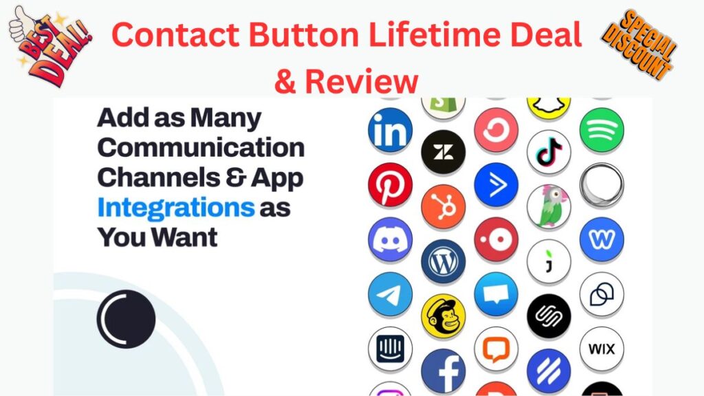 Contact Button Lifetime Deal & Review