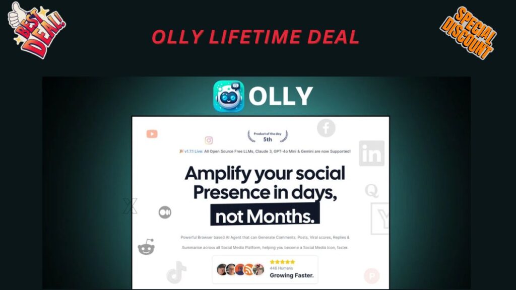 Olly Lifetime Deal | Ai-Powered Social Media Assistant For Comments