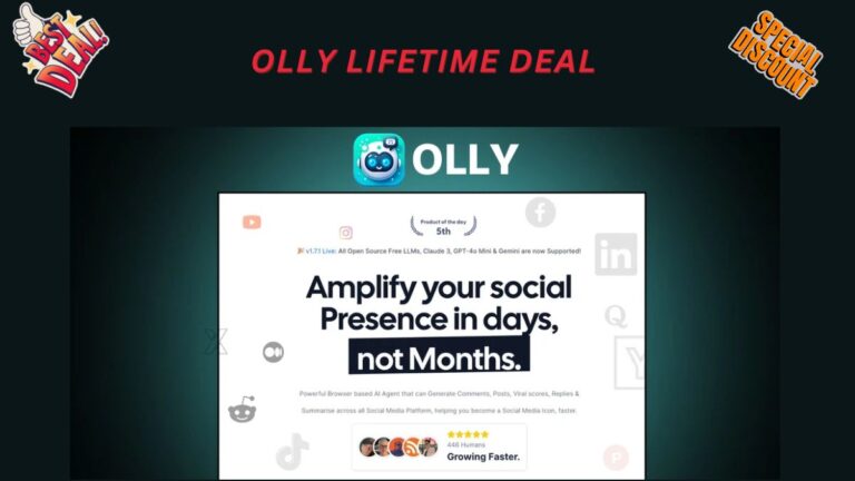 Olly Lifetime Deal | Ai-Powered Social Media Assistant For Comments