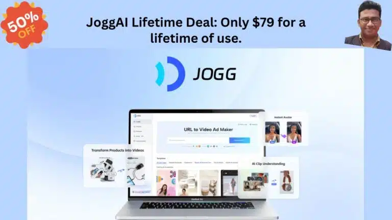 JoggAI Lifetime Deal: Only $79 for a lifetime of use.