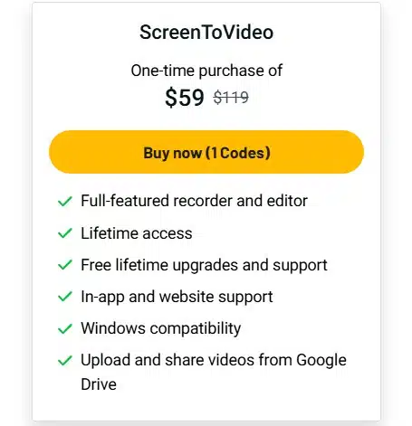 ScreenToVideo Lifetime Deal on AppSumo