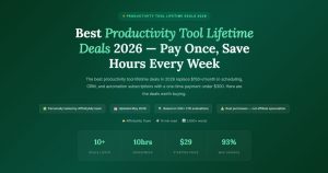 Best Productivity Tool Lifetime Deals 2026