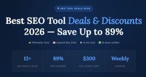 Best SEO Tool Deals & Discounts 2026 — Save Up to 89%