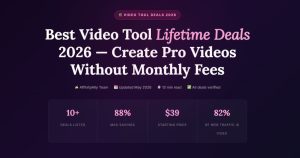 Best Video Tool Lifetime Deals 2026