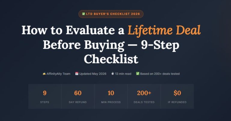 How to Evaluate a Lifetime Deal Before Buying