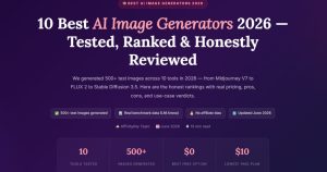 10 Best AI Image Generators 2026 — Tested, Ranked & Honestly Reviewed