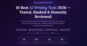 10 Best AI Writing Tools 2026