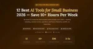Best AI Tools for Small Business 2026