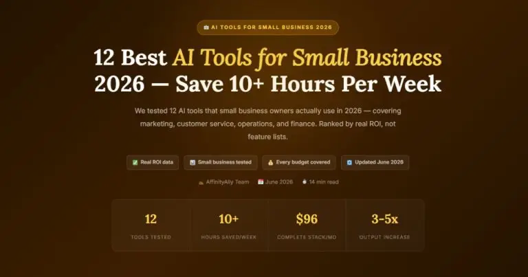 Best AI Tools for Small Business 2026